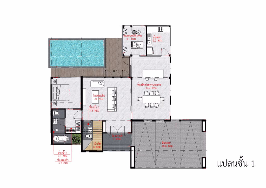 แปลนบ้าน OB49 — OBILIS House