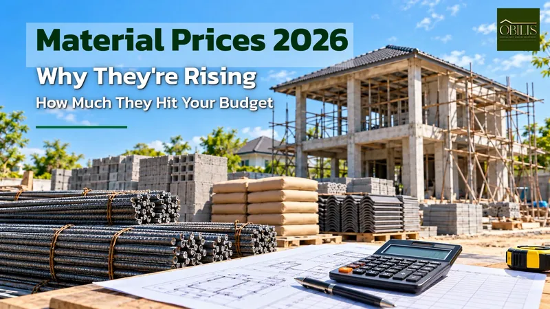 Construction Material Prices in Thailand 2026: Why They Are Rising and How Much They Affect Your House Budget