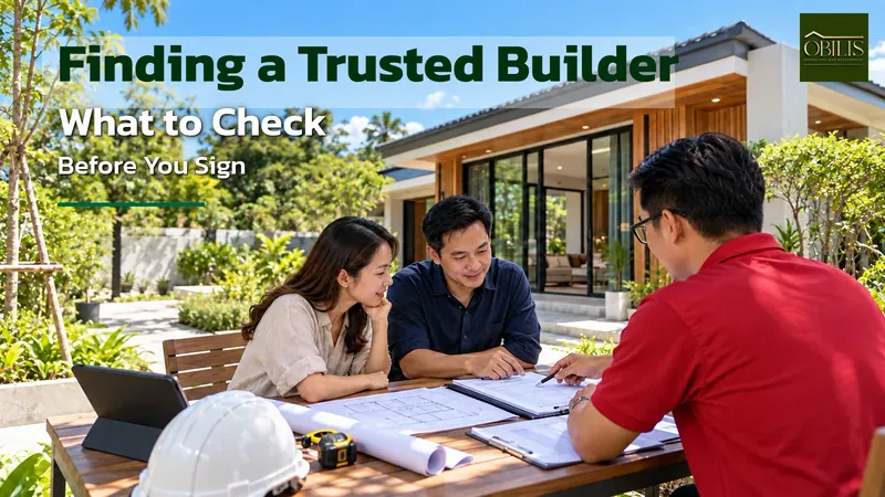 Finding a Trustworthy House Contractor in Thailand: What to Check Before Signing