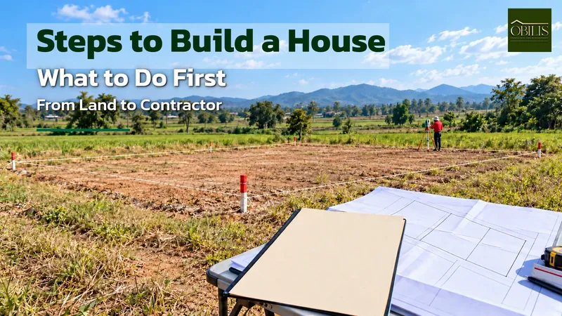 Getting Started with Building a House: What to Do First, From Land to Contractor