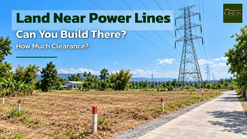 Buying Land Near High-Voltage Power Lines in Thailand: How Far Must a House Be Set Back?