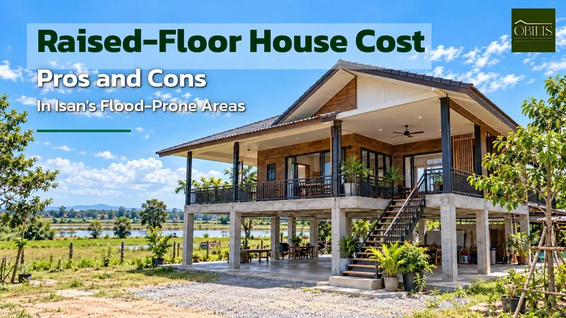 Raised-Floor House Cost in Thailand: Pros and Cons for Isan’s Flood-Prone Areas