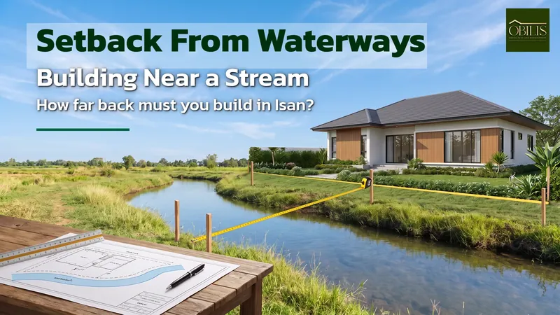 Building Setback Distance From Water: What Isaan Landowners Must Know
