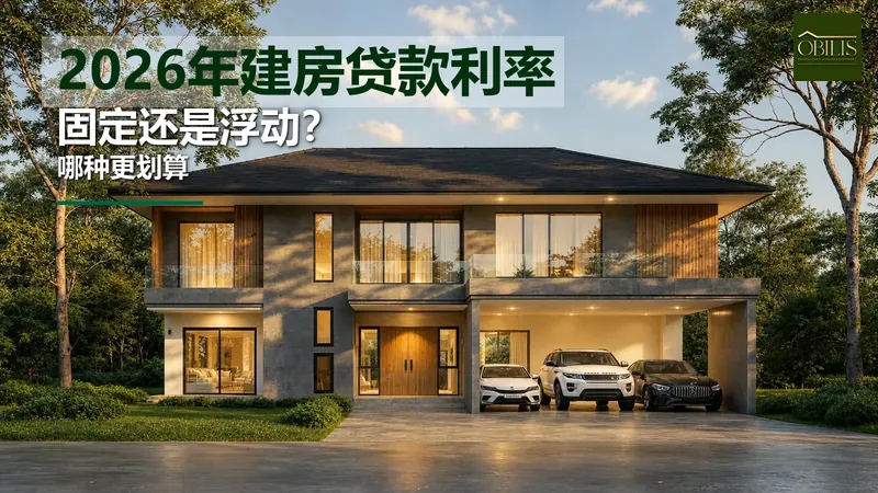 2026年建房贷款利率:固定利率还是浮动利率更划算
