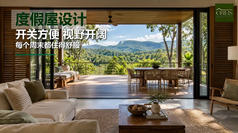 考艾度假屋设计:让房子好开好关、看得到风景又住得舒服