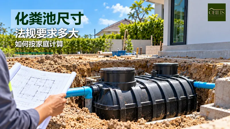 泰国住宅化粪池尺寸怎么算?法律有什么要求?