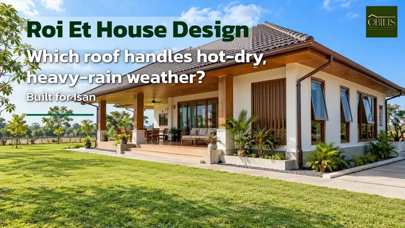 Roi Et House Design: Which Roof and Orientation Handle the Hot-Dry, Heavy-Rain Climate?