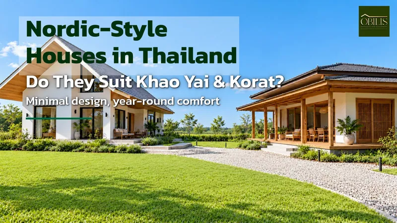 Nordic-Style and Muji-Style Houses: Do They Suit Khao Yai and Korat’s Climate? What Needs to Change
