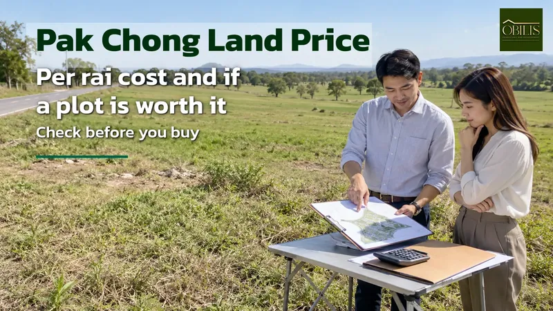 Pak Chong Land Prices Per Rai: How Much, and How to Tell If a Plot Is Worth It or Overpriced