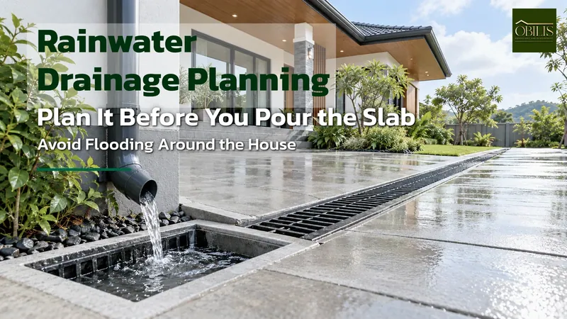 Rainwater Drainage Planning: Stop Water Pooling Around Your House