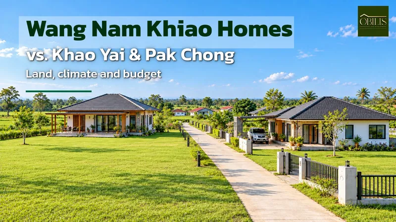 Building a House in Wang Nam Khiao: How It Differs from Khao Yai and Pak Chong