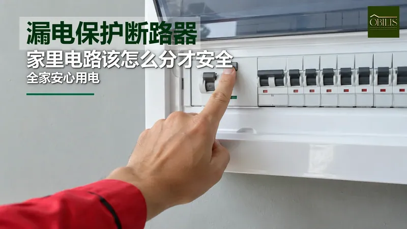漏电保护断路器有多重要？家里电路该怎么分才安全？