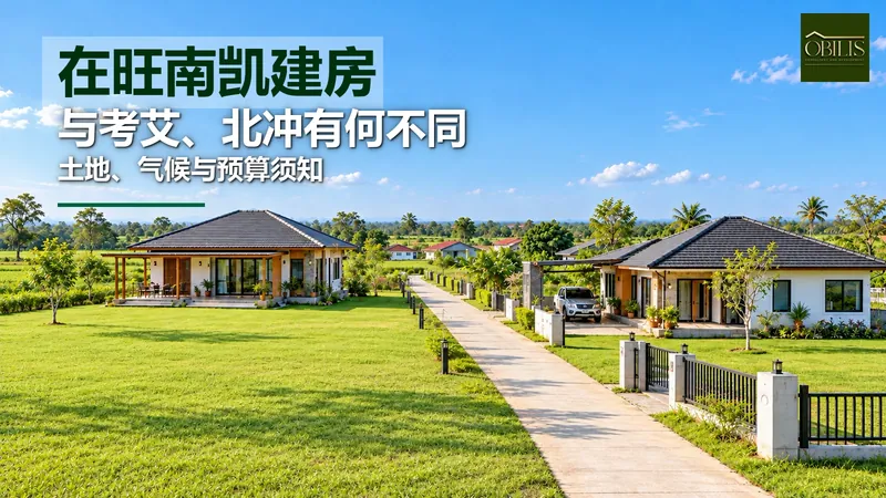 在旺南凯建房与考艾、北冲有何不同:土地、气候与预算全解析