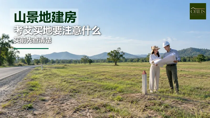 考艾附近的山景地建房前,要特别准备什么
