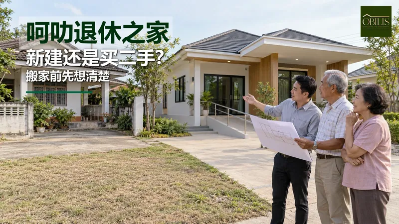 呵叻退休之家 从曼谷搬过来 新建还是买二手房更合适