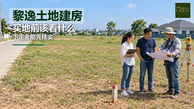 黎逸土地建房指南：市区、市郊与外围县份该怎么选